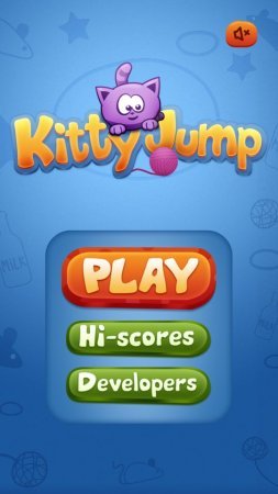 Детская аркада Kitty Jump для андроид