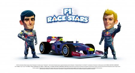 F1 Race Stars – детская гоночная игра с красивыми анимированными звездами формулы 1