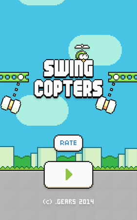 Скачать Swing Copters на андроид
