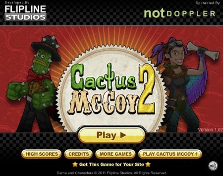 Кактус МакКой 2 - играть онлайн