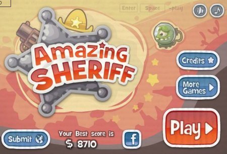 Безумный шериф играть