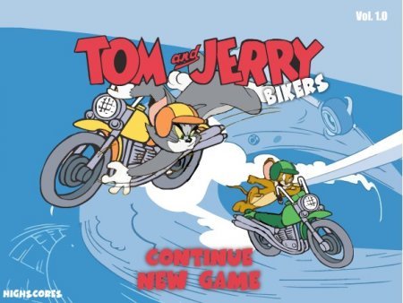 Том и Джерри гонки на байках играть