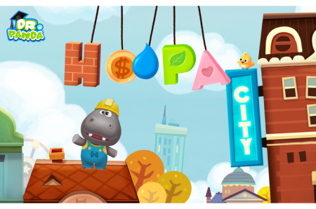 Hoopa City - прикольная детская игра на андроид