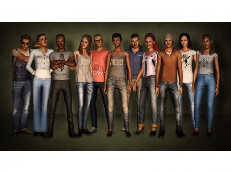 The Sims 3 Diesel - дизайнерский каталог для симс
