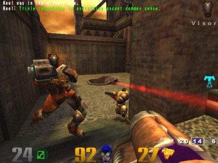 Quake III Arena - любимый аркадный штутер