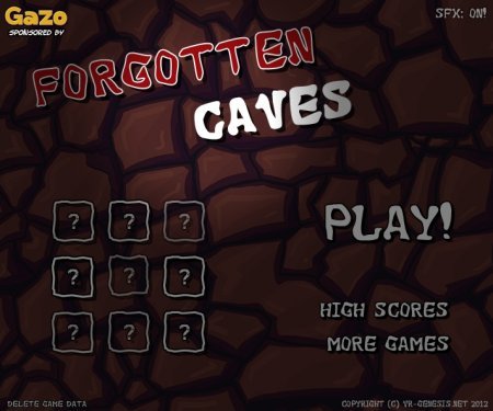 Забытые пещеры – играть у нас онлайн