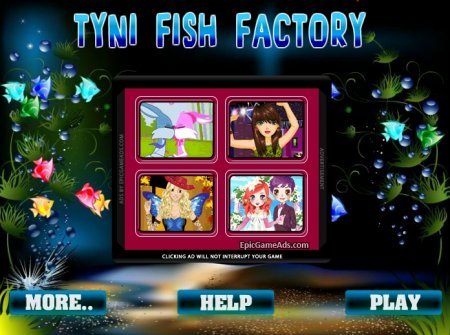 Маленькая рыбная фабрика – играть у нас на сайте