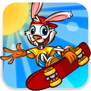 Skateboarder Bunny для Андроид