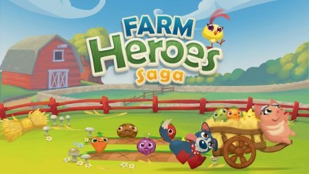 Новая игра разработчиков популярной Candy Crush Saga – Farm Heroes Saga android.