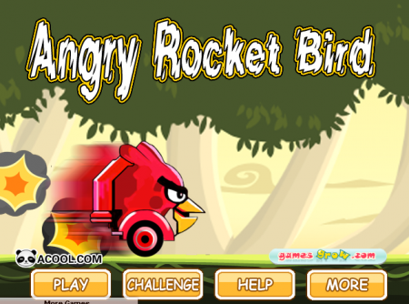 Angry Rocket Bird - играть онлайн!