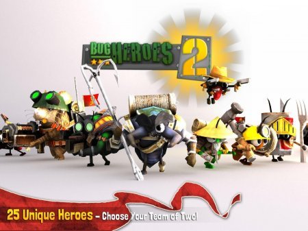 Bug Heroes 2 на андроид