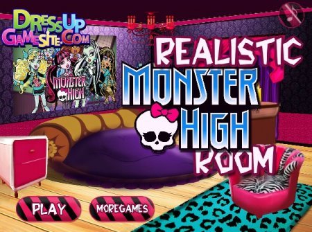 Monster High Сделай комнату играть