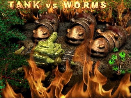 Скачать игру Tanks vs Worms для компьютера через торрент