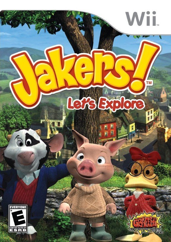 Lets explore. Jakers. Wii игры Дисней. Пигли Вигли.