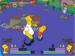 The Simpsons Wrestling скачать для компьютера
